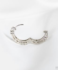 Iconic Imani Huggies, Silver Imiconhg1004S 7 11.1