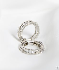 Iconic Imani Huggies, Silver Imiconhg1004S 6 11.3