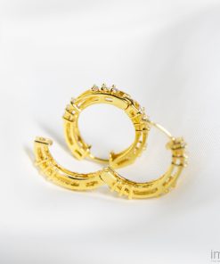 Iconic Imani Huggies, Gold Imiconhg1003G 7 12.3