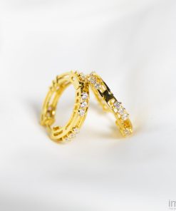 Iconic Imani Huggies, Gold Imiconhg1003G 6 12.4