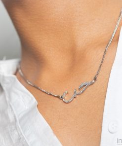 Arabic Script Love-Hub Necklace 4 2W5A7653