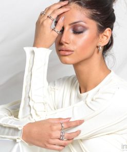 Iconic Imani Ring, Silver 8 2W5A7971