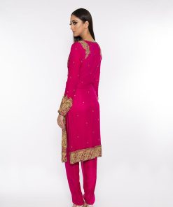 Hsy Formal Outfit Hot Pink Dress Hsyf-844Hp 5 Hsyhotpinkb