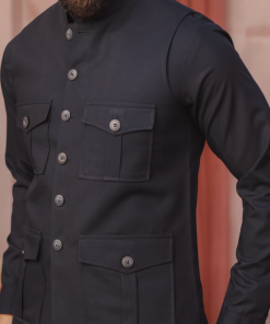 3Pcs Men’s Wear Straight Pants Suit Emir Imist07-Navy 7 Imist07 Navy