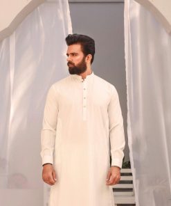 3Pcs Men'S Wear Suit Burj Imist06-Offwhite 8 Ist06 Offwhiteb