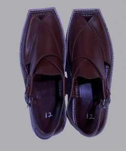 Imran Khan Style Red Kaptaan Chappal, Kap2002Red 4 Kaptaanredb
