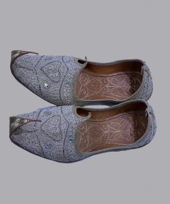 Love Heart Traditional Khussa, Shoes, Imks110Dbk 4 Loveheart9A
