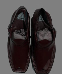 Charsadda Peshawari Red Chappal, Char2004Red 4 Redcharsada