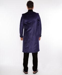 Royal Blue Velvet Classic Fit Sherwani Edim-238Rl 5 Royalvelvetc