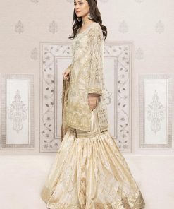 Mariab Semi Formal Outfit Gold Mbsf-Ea22-04G 6 Sf Ef22 04 Goldc.imanistudio.com