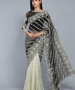 Evening Wear Saree Black MBSF-SS20-04