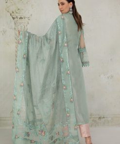 Maria B Embroidered Light Blue Outfit Mbbds2206B 6 Bds 2206 Sky Bluec