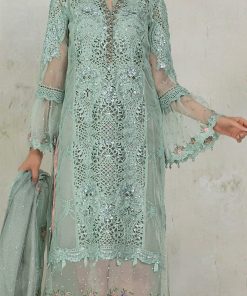 Maria B Embroidered Light Blue Outfit Mbbds2206B 7 Bds 2206 Sky Blued