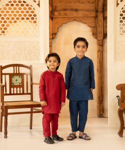 Boys 2Pc Kurta Trousers Blue Suit Imist-28Bl 5 Blue28 14634Ae7 Ee14 42Df 8B1D 119A6A537Add