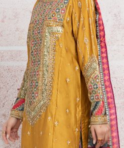 Maria.b Casual Wear Suit Mustard Mbcss-406 M 4 Css 406 Mustardb