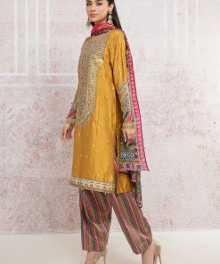 Maria.b Casual Wear Suit Mustard Mbcss-406 M 5 Css 406 Mustardc