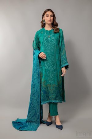 MARIA.B LINEN COLLECTION SEA GREEN SUIT MBDLS-901G