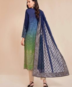 Maria.b Summer Lawn Suit Shaded Blue Green Mbds-2205Bg 6 Ds 2205 Bc.imanistudio.com