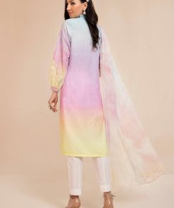 Maria.b Summer Lawn Suitp Lilac/ Lemon Ombré Mbds-2209Ao 6 Ds 2209 Ac.imanistudio.com