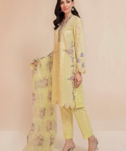Maria.b Summer Lawn Suit Lemon Mbds-2212Bl 5 Ds 2212 Bb.imanistudio.com