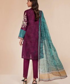 Maria.b Summer Lawn Suit Plum Mbds-2214Bp 5 Ds 2214 Bc.imanistudio.com