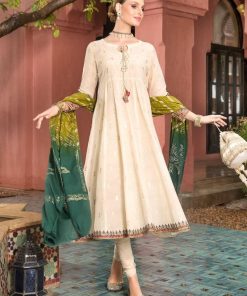 Mariab Casual Wear Suit Off-White MBDW-EA22-04OW