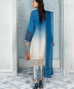 Maria.b Casual Wear Suit Shaded Blue Mbdw-Ea22-05Sb 8 Maria.b Casual Wear Suit Shaded Blue Mbdw-Ea22-05Sb