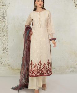 Maria B Casual Wear Suit Beige MBDW-EA2109B