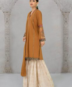 Maria B Casual Wear Suit Mustard Mbdw-Ea2155M 5 Dw Ea21 55 Mustardb
