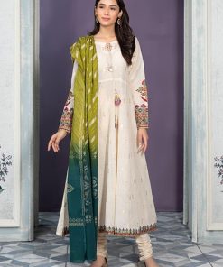 Mariab Casual Wear Suit Off-White Mbdw-Ea22-04Ow 8 Dw Ea22 04 Off White Imanistudio.com