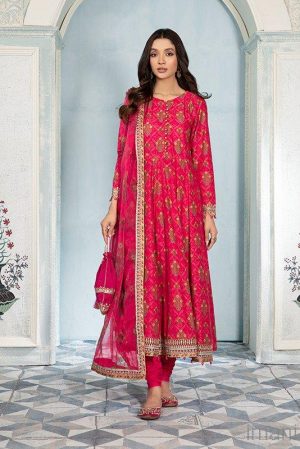 MARIAB CASUAL WEAR SUIT PINK MBDW-EA22-09P