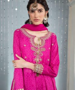Maria.b Casual Wear Dress Suit Fuchsia Pink Mbdw-Ea22-14Fp 7 Dw Ea22 14 Pinkb 2 Imanistudio.com