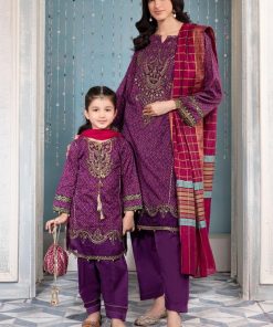 Mariab Casual Wear Suit Purple Mbdw-Ea22-39Pp 10 Mariab Casual Wear Suit Purple Mbdw-Ea22-39Pp