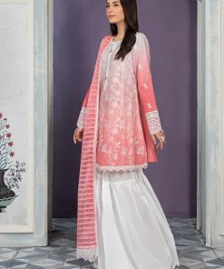 Mariab Casual Wear Suit Pink/White Mbdw-Ea22-34Pw 7 Dw Ea22 34 Pinkc Imanistudio.com