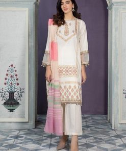 Mariab Casual Wear Suit Off-White MBDW-EA22-44OW