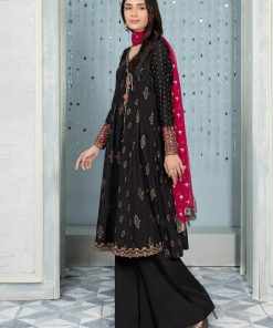 Maria.b Casual Wear Black/ Pink Suit Mbdw-Ea22-52Bp 6 Dw Ea22 52 Blackc Imanistudio.com