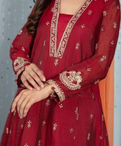 Maria.b Casual Wear Suit Red Mbdw-Ea22-58Rd 8 Dw Ea22 58 Redb Imanistudio.com