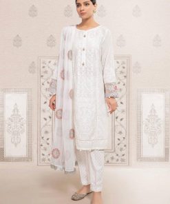 MARIAB CASUAL WEAR SUIT WHITE MBDW-EF22-20W