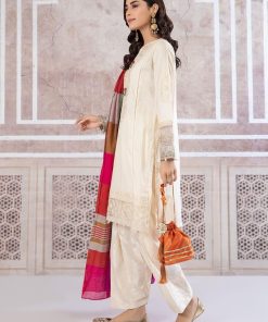 Maria.b Casual Wear Shalwar Kameez Off-White Mbdw-Pf22-17Ow 7 Maria.b Casual Wear Shalwar/Kameez Off-White Mbdw-Pf22-17Ow