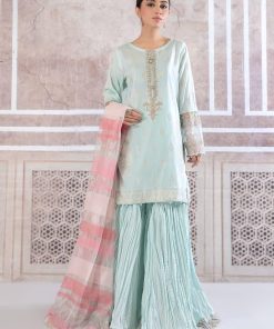 Maria.b Casual Wear Gharara Suit Pastel Pink MBDW-PF22-11PP
