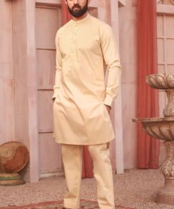 3Pcs Men’s Shalwar Kameez Wasf Imist04-Beige 7 Ist 04Beigeb.imanistudio.com