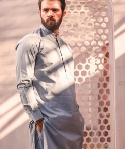 3Pcs Men’s Shalwar Kameez Wasf Imist04-Silver Grey 9 Ist 04Silverc.imanistudio.com