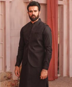 3Pcs Men’s Shalwar Kameez Silver Star Imist05-Black 10 Ist 05Blacka.imanistudio.com
