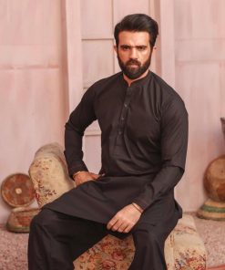 3Pcs Men’s Shalwar Kameez Silver Star Imist05-Black 14 Ist 05Blackf.imanistudio.com
