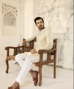 1Pc Men’s Wear Self-Jacquard Kurta Imist32-Off-White 8 Ist 32 O Whta Imanistudio.com E1663866947917