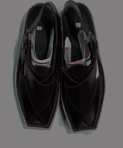 Imran Khan Style Maroon Kaptaan Chappal, Kap2003Marn 3 Kaptanmaroon