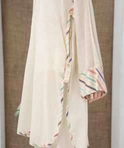 Casual Wear Separates Off-White Tunic/ Shirt Mb-Ss21-114Ow 7 Mb Ss21 114 Off Whited