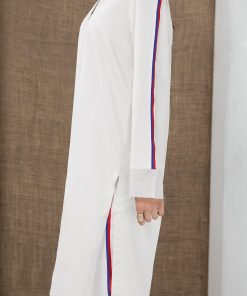 Casual Wear Tunic/ Trousers Off-White Mb-Ss21-281W 7 Mb Ss21 281 Off Whited