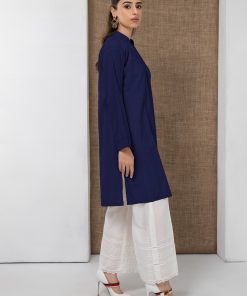 Casual Wear Separates Blue Tunic/ Shirt Mb-Ss21-285Bl 5 Mb Ss21 285 Blueb