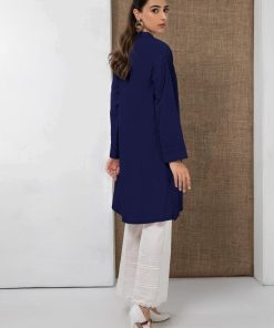 Casual Wear Separates Blue Tunic/ Shirt Mb-Ss21-285Bl 7 Mb Ss21 285 Bluec